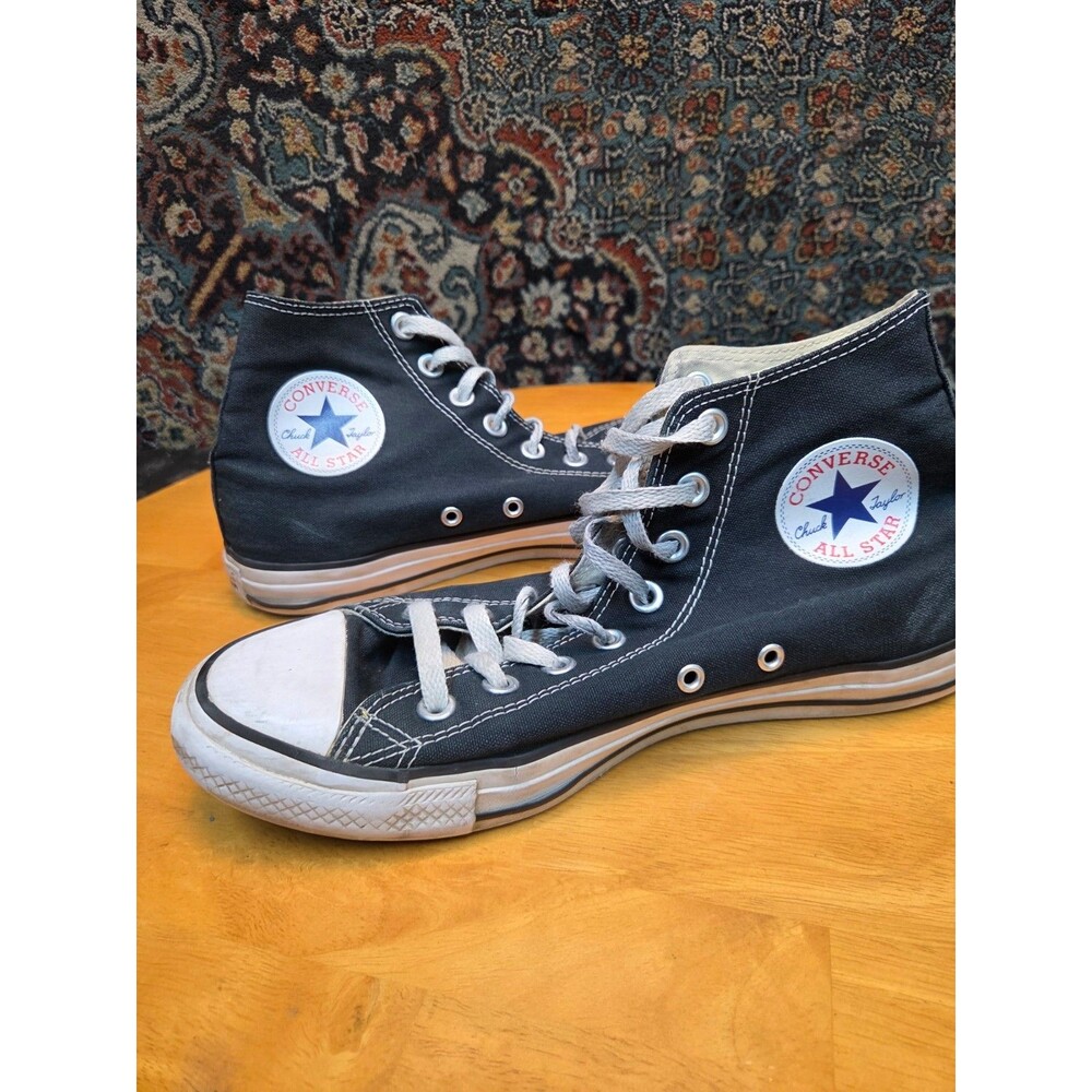 Converse Chuck Taylor All Star High Top Black Canvas W9160 Womens 9.5 Mens 7.5